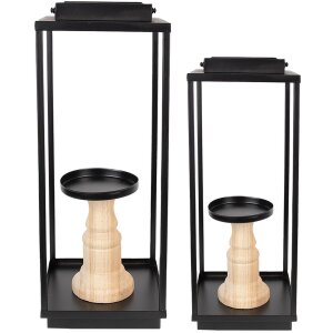 Clayre & Eef 50691 Candlesticks (2 pieces)...