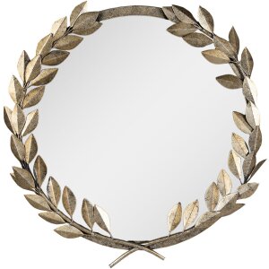 Clayre & Eef 52S288 Mirror Ø 55x4 cm Gold...