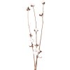 Clayre & Eef 5DF0030 Dried Flowers 80 cm (3) White - Brown