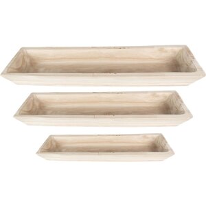 Clayre & Eef 5H0559 Serving Bowl (Set of 3) 70x20x9 -...