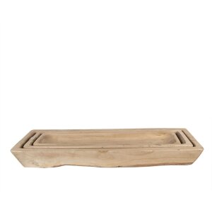 Clayre & Eef 5H0559CH Serving Bowls 70x20x9 - 66x15x7...