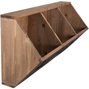 Clayre & Eef 5H0638 Wall Shelf 60x19x30 cm Brown...