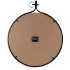 Clayre & Eef 5KL0226 Wall Clock 60x4x72 cm - 1xAA Brown - Black