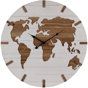 Clayre & Eef 5KL0230 Wall Clock Ø 60x4 cm -...