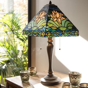 Clayre & Eef 5LL-5618 Table Lamp Tiffany 31x31x61 cm...