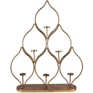 Clayre & Eef 5Y1086 Candlestick 61x13x76 cm Copper...