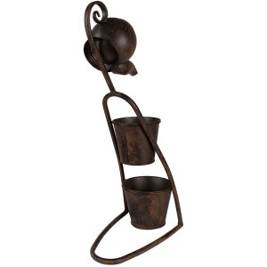 Clayre & Eef 5Y1159 Plant Holder 32x20x62 cm Brown