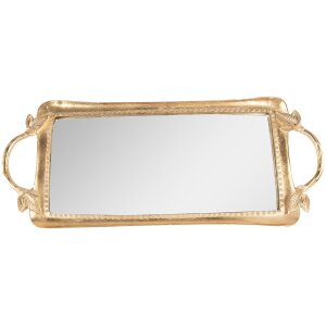 Clayre & Eef 65133 Decorative Tray with Mirror...