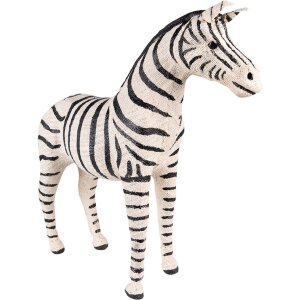 Clayre & Eef 65182M Decoration Zebra 27x10x28 cm...