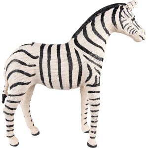 Clayre & Eef 65182M Decoration Zebra 27x10x28 cm...