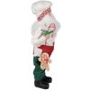 Clayre & Eef 65215 Decoration Father Christmas 26x16x46 cm Red