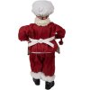 Clayre & Eef 65216 Decoration Father Christmas 16x8x28 cm Red