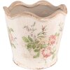 Clayre & Eef 6CE1537M Decoration Flowerpot Ø 16x14 cm Pink - Beige