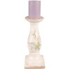 Clayre & Eef 6CE1539L Candlestick Ø 13x30 cm Pink - Beige