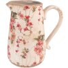 Clayre & Eef 6CE1550L Decoration Pot 20x14x23 cm Pink - Beige