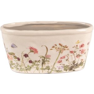 Clayre & Eef 6CE1557L Decoration Flowerpot 27x13x14...