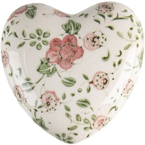 Clayre & Eef 6CE1565L Decoration Heart 11x11x4 cm...