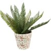 Clayre & Eef 6CE1566M Decoration Flowerpot Ø 17x16 cm Pink - Beige