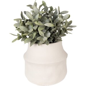 Clayre & Eef 6CE1568M Decoration Flowerpot Ø 15x13 cm Beige