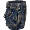 Clayre & Eef 6CE1572M Decoration Flowerpot 13x15x17 cm Blue