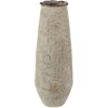 Clayre & Eef 6CE1576L Decoration Vase Ø 14x40 cm Green - Beige