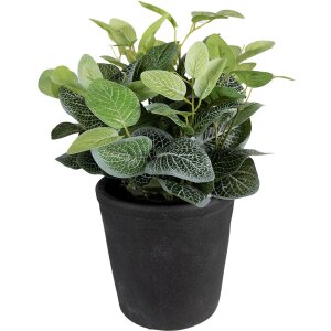 Clayre & Eef 6CE1579L Decoration Flowerpot Ø 16x16 cm Grey