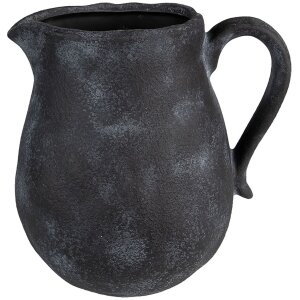 Clayre & Eef 6CE1581L Decoration Jug 20x16x20 cm Grey