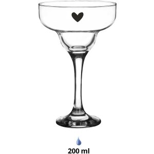 Clayre & Eef 6GL4375 Margarita Glass Ø 7x17 cm...