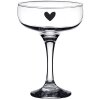 Clayre & Eef 6GL4376 Champagne Glass Ø 10x14 cm - 150 ml