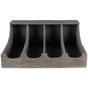 Clayre & Eef 6H1991G Cutlery Tray 41x29x17 cm Grey...