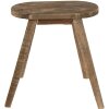 Clayre & Eef 6H2206 Planter Table 30x16x32 cm Brown Oval