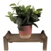 Clayre & Eef 6H2208 Planter Table 40x17x14 cm Brown Rectangle