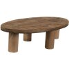 Clayre & Eef 6H2219 Planter Table 40x20x11 cm Brown Oval