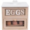 Clayre & Eef 6H2271 Egg Cupboard 18x9x20 cm Brown Rectangle