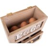 Clayre & Eef 6H2271 Egg Cupboard 18x9x20 cm Brown Rectangle