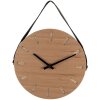 Clayre & Eef 6KL0781 Wall Clock Ø 30x4 cm - 1xAA Brown