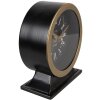 Clayre & Eef 6KL0785 Table Clock 12x6x14 cm - 1xAA Black