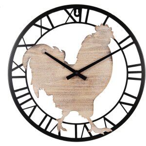 Clayre & Eef 6KL0786 Wall Clock Ø 50x4 cm -...