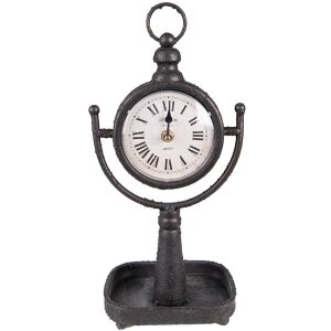 Clayre & Eef 6KL0798 Table Clock 15x11x34 cm - 1xAA...