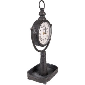 Clayre & Eef 6KL0798 Table Clock 15x11x34 cm - 1xAA...