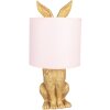 Clayre & Eef 6LMC0013GOP Table Lamp Ø 20x43 cm E27-max 1x60W Gold Coloured