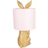 Clayre & Eef 6LMC0013GOP Table Lamp Ø 20x43 cm E27-max 1x60W Gold Coloured