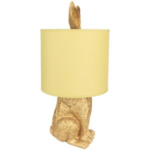 Clayre & Eef 6LMC0013GOY Table Lamp Ø 20x43 cm...