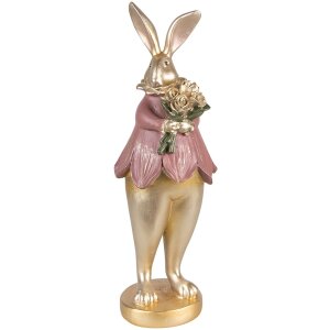 Clayre & Eef 6PR3626 Decoration Rabbit 11x10x29 cm...