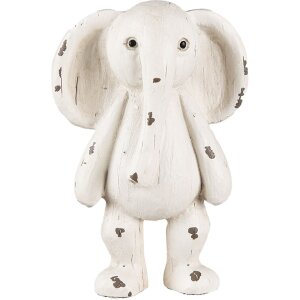 Clayre & Eef 6PR3640 Decoration Elephant 6x4x10 cm...