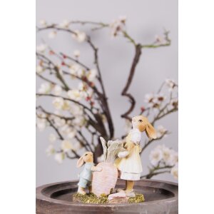 Clayre & Eef 6PR3844 Decoration Rabbit 12x6x13 cm...