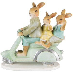 Clayre & Eef 6PR3845 Decoration Rabbit 17x7x15 cm...