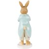 Clayre & Eef 6PR3848 Decoration Rabbit 7x5x15 cm Brown