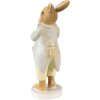 Clayre & Eef 6PR3849 Decoration Rabbit 5x8x16 cm Green - Yellow