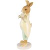 Clayre & Eef 6PR3850 Decoration Rabbit 8x5x16 cm Yellow - Green